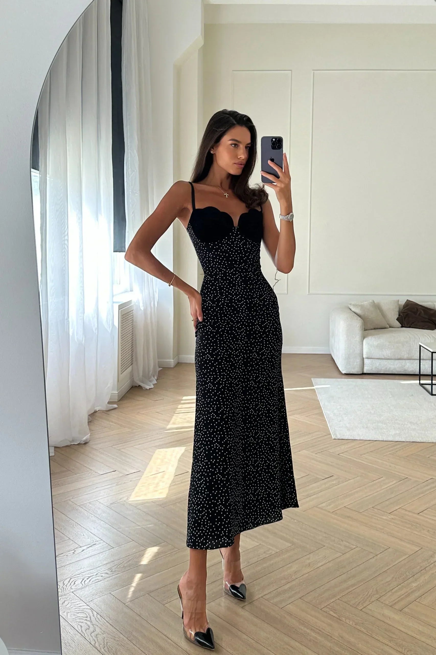 Bianca Velvet Dress