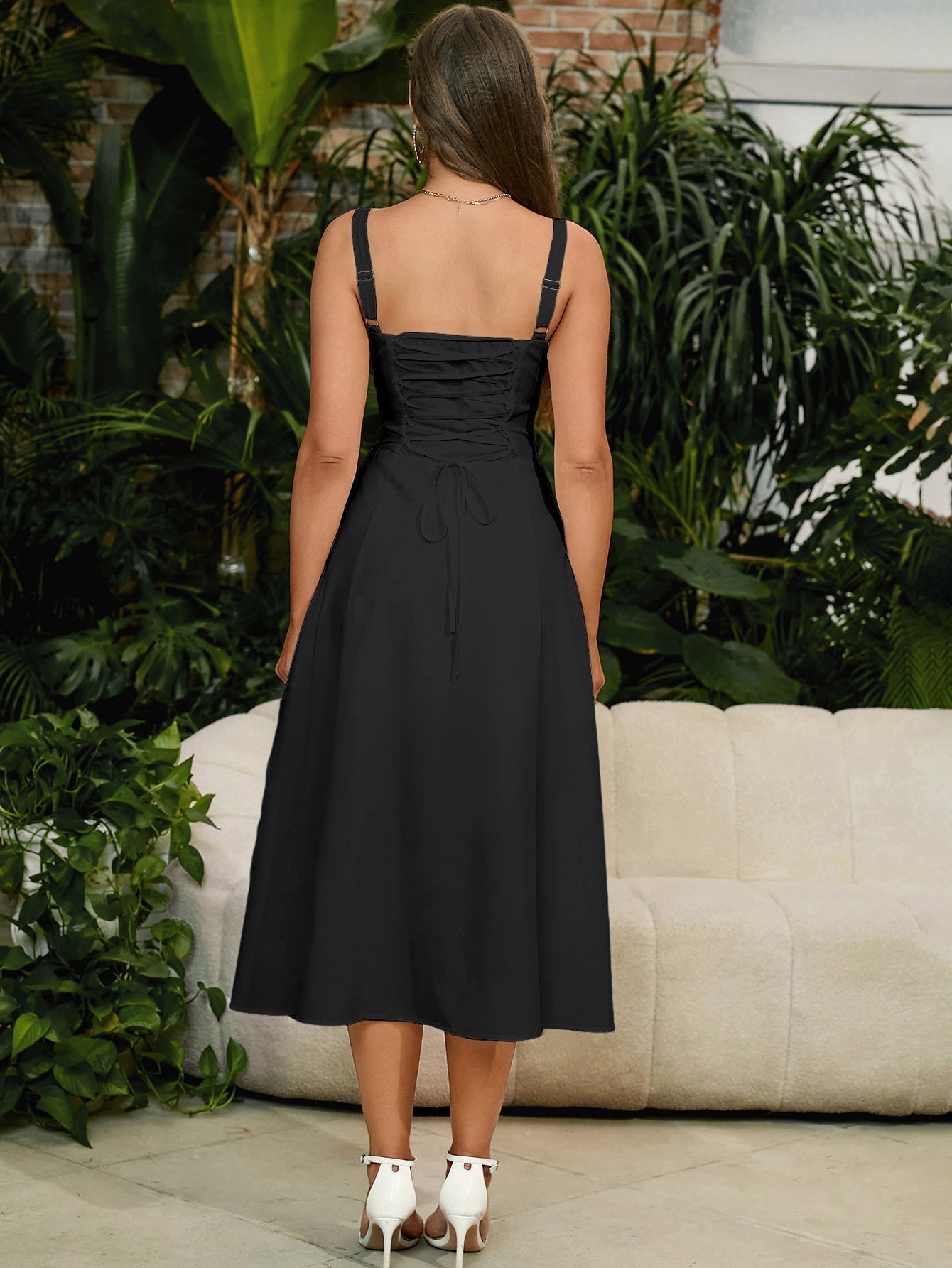 Nina | Classic Milkmaid Dress