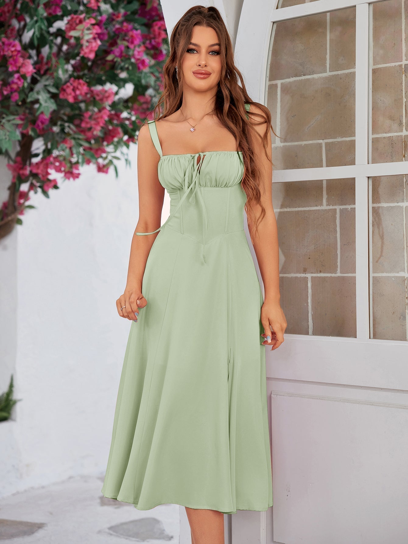 Nina | Classic Milkmaid Dress