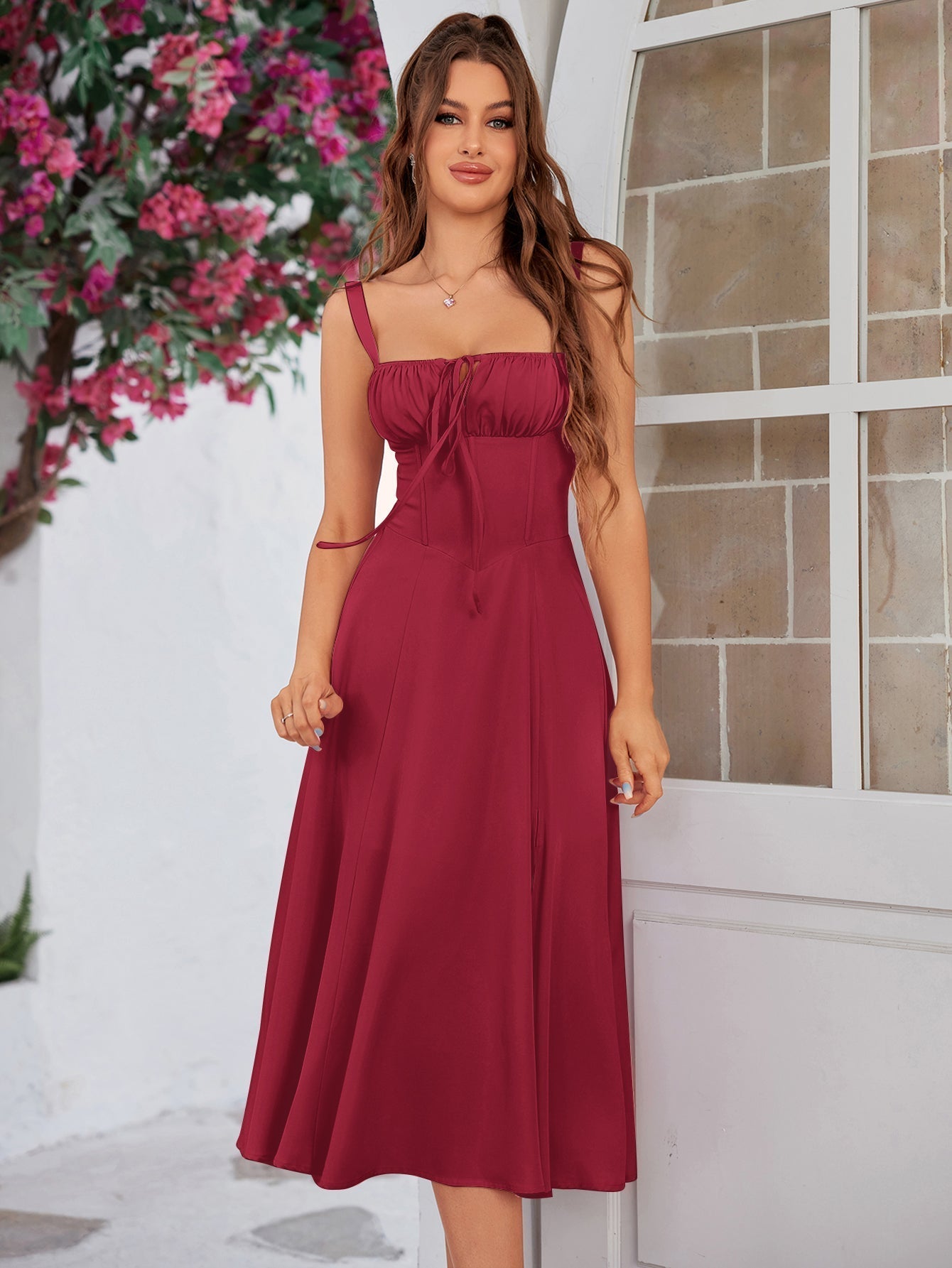 Nina | Classic Milkmaid Dress