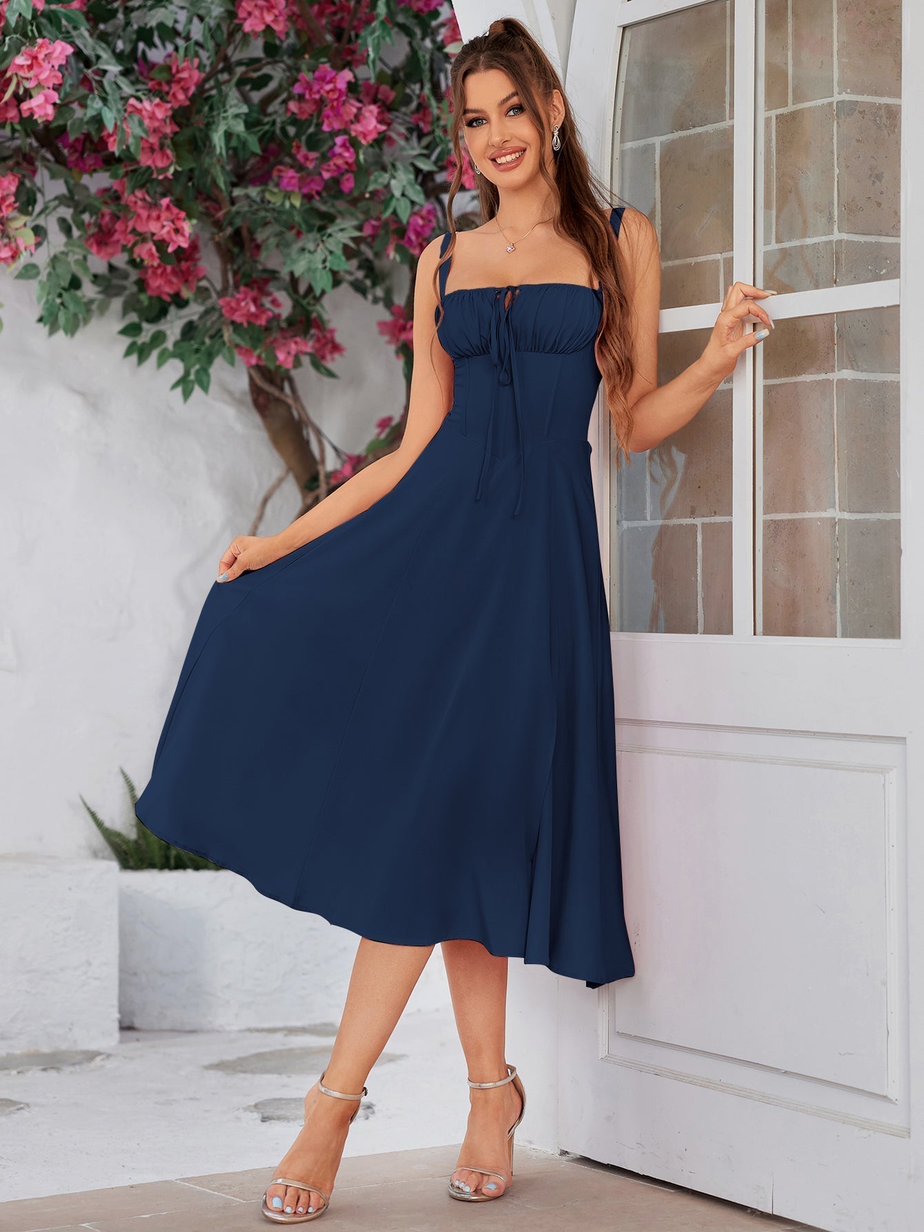 Nina | Classic Milkmaid Dress