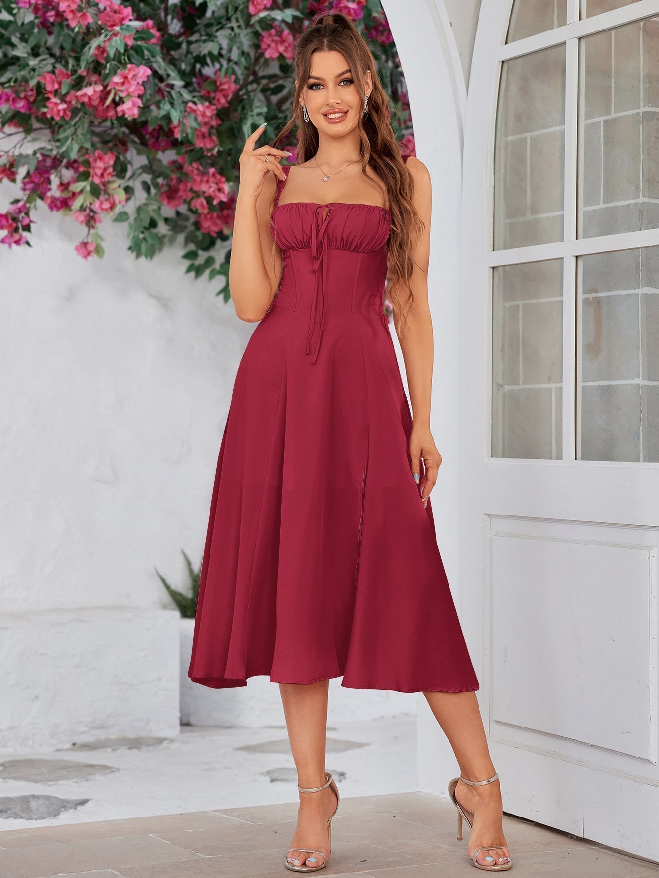 Nina | Classic Milkmaid Dress