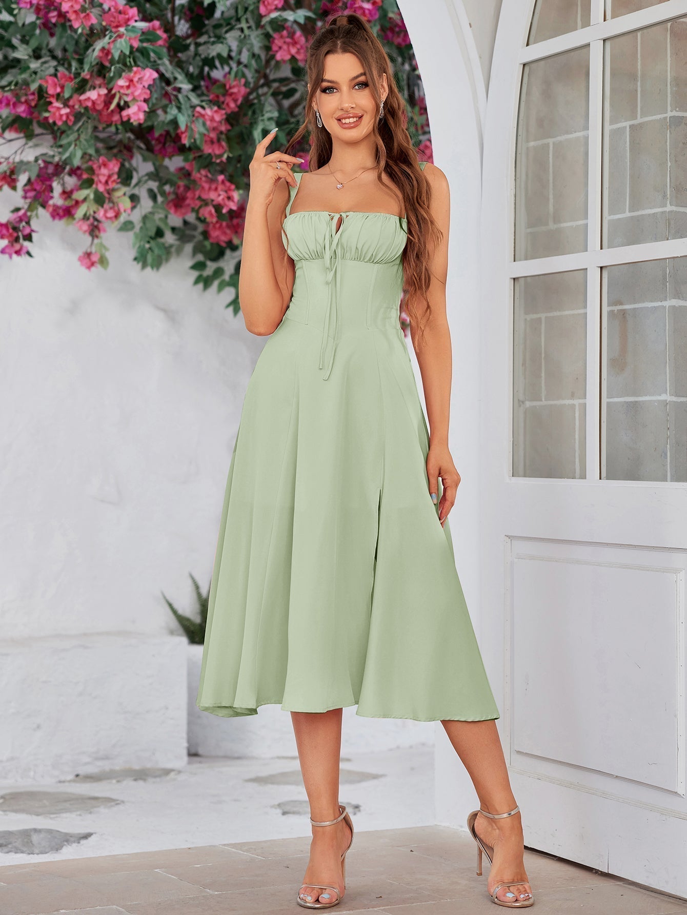 Nina | Classic Milkmaid Dress