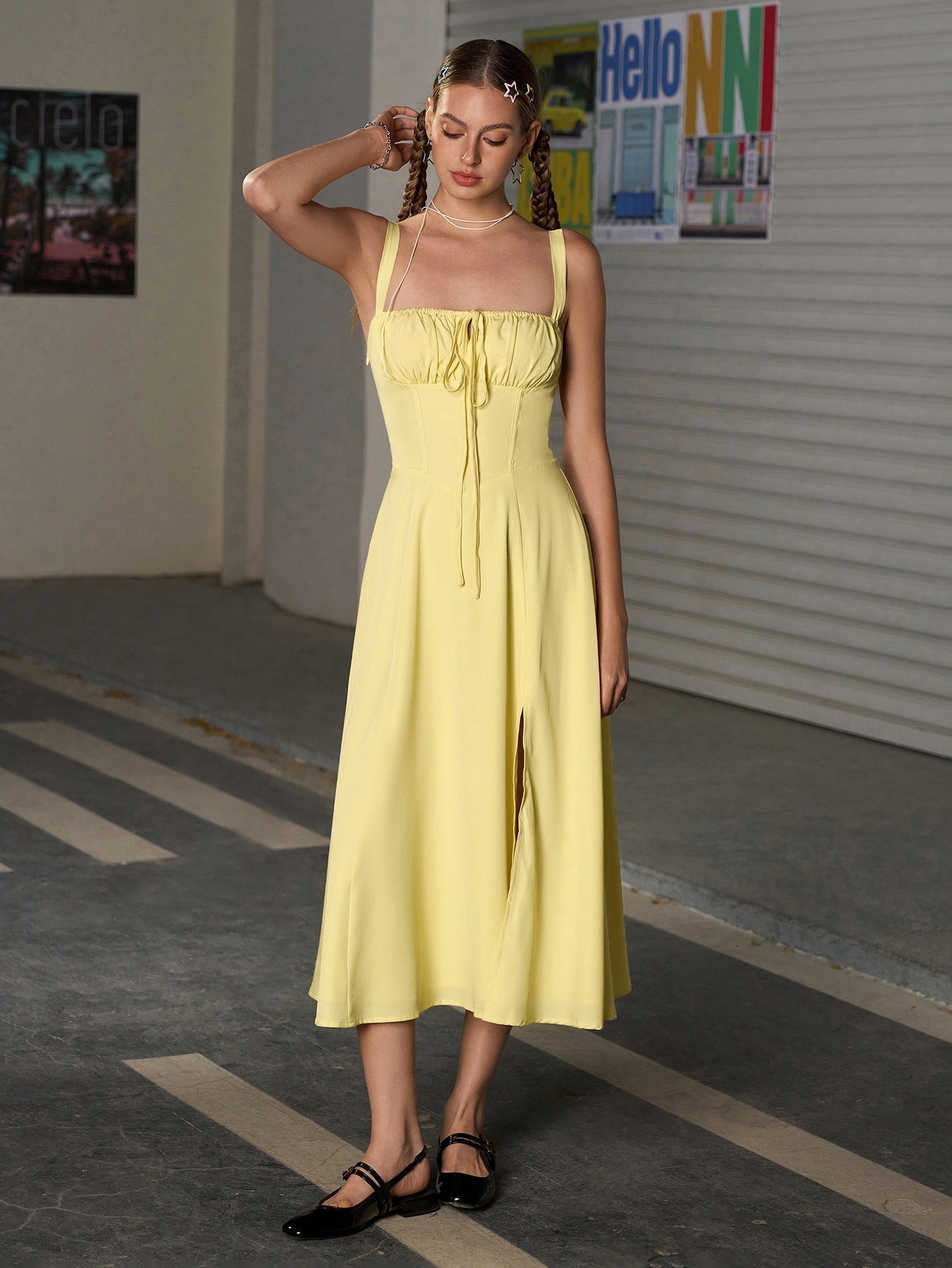 Nina | Classic Milkmaid Dress