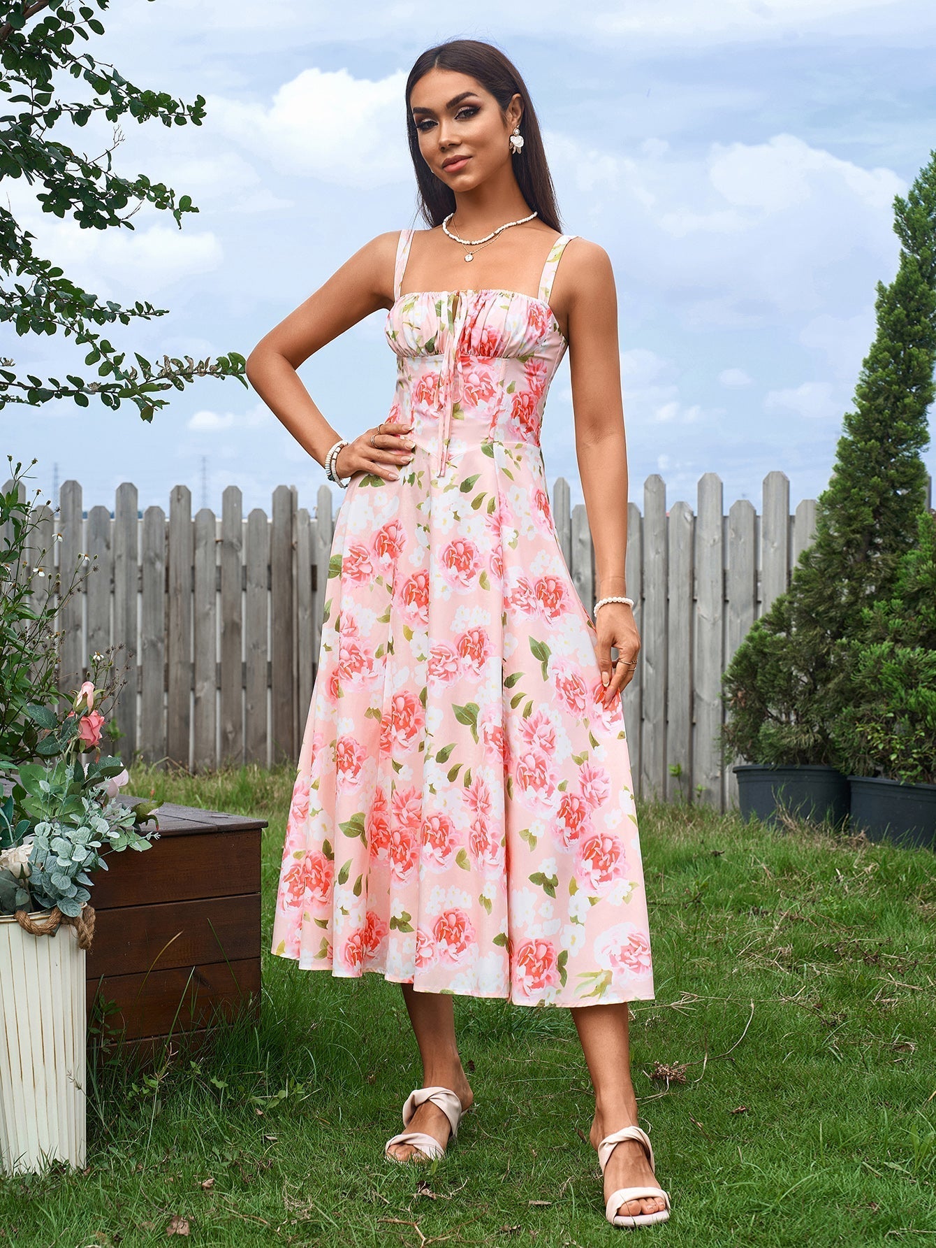 Nina | Classic Milkmaid Dress