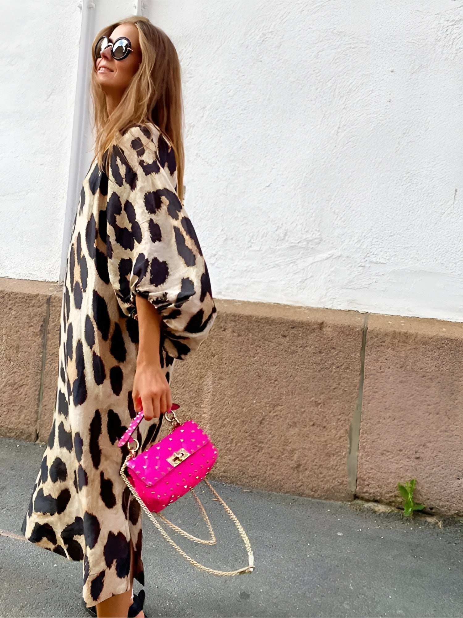 Silvie | Striking and Sophisticated Leopard Print Dress