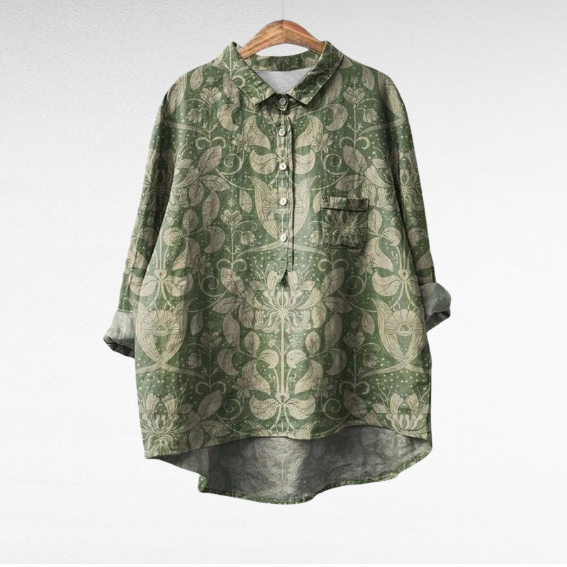 Laluna® | Timeless Floral Blouse