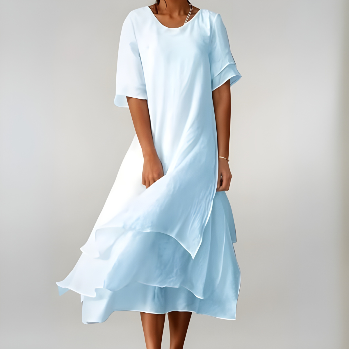 Agnès | Effortlessly Chic Lightweight Cotton Maxi Dress